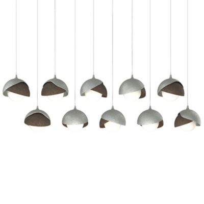 HBF2296222 Hubbardton Forge Brooklyn 10-Light Double Shade Re sku HBF2296222