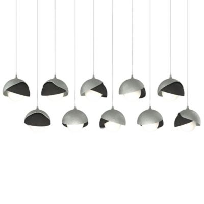 HBF2296220 Hubbardton Forge Brooklyn 10-Light Double Shade Re sku HBF2296220