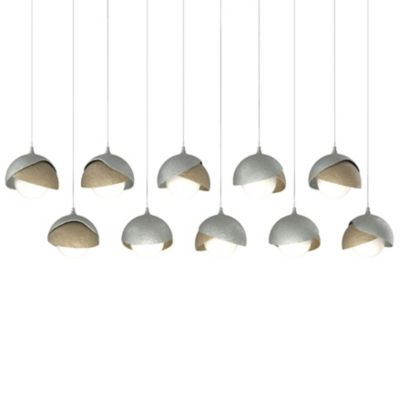 HBF2296232 Hubbardton Forge Brooklyn 10-Light Double Shade Re sku HBF2296232