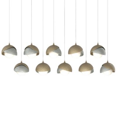 HBF2296196 Hubbardton Forge Brooklyn 10-Light Double Shade Re sku HBF2296196