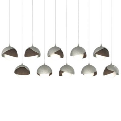 HBF2296202 Hubbardton Forge Brooklyn 10-Light Double Shade Re sku HBF2296202