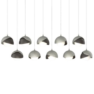 HBF2296210 Hubbardton Forge Brooklyn 10-Light Double Shade Re sku HBF2296210