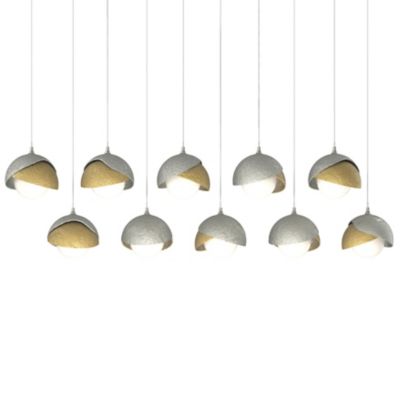 HBF2296206 Hubbardton Forge Brooklyn 10-Light Double Shade Re sku HBF2296206