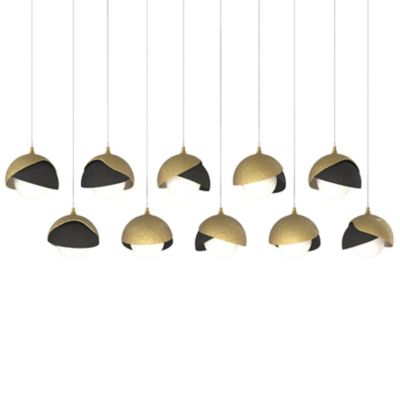 HBF2296120 Hubbardton Forge Brooklyn 10-Light Double Shade Re sku HBF2296120