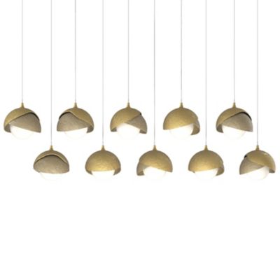 HBF2296132 Hubbardton Forge Brooklyn 10-Light Double Shade Re sku HBF2296132