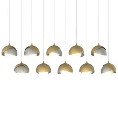 HBF2296134 Hubbardton Forge Brooklyn 10-Light Double Shade Re sku HBF2296134