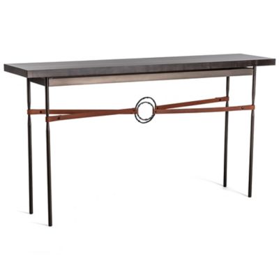 HBF2380496 Hubbardton Forge Equus Wood Top Rectangular Consol sku HBF2380496