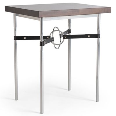 Hubbardton Forge Equus Wood Top Rectangular Side Table - Color: Brown - 750