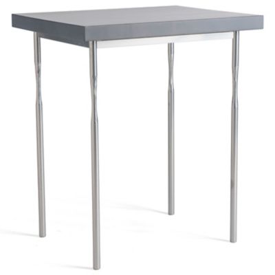 Hubbardton Forge Senza Wood Top Side Table - Color: Grey - 750115-1022