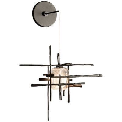 Hubbardton Forge Tura Wall Sconce - Color: Bronze - Size: 1 light - 201393-