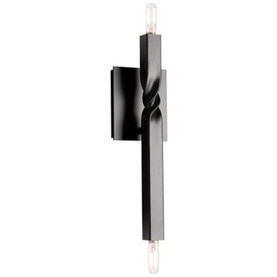 Hubbardton Forge Helix Wall Sconce - Color: Bronze - Size: 2 light - 207431