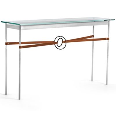 HBF2382586 Hubbardton Forge Equus Glass Top Console Table - C sku HBF2382586