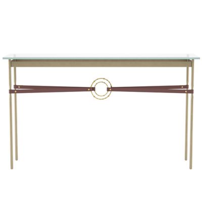 Hubbardton Forge Equus Glass Top Console Table - Color: Clear - 750118-1357