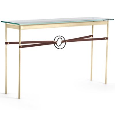 Hubbardton Forge Equus Glass Top Console Table - Color: Clear - 750118-1327