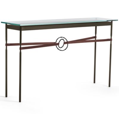 Hubbardton Forge Equus Glass Top Console Table - Color: Clear - 750118-1306