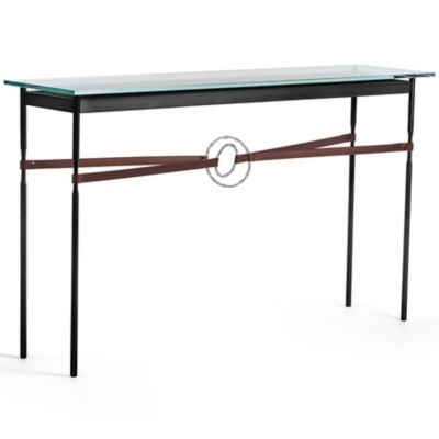 HBF2382420 Hubbardton Forge Equus Glass Top Console Table - C sku HBF2382420