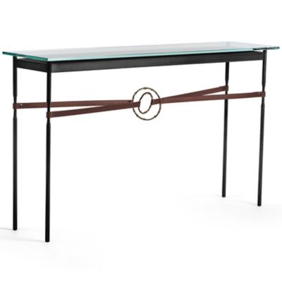 HBF2382399 Hubbardton Forge Equus Glass Top Console Table - C sku HBF2382399