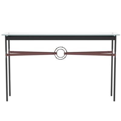 Hubbardton Forge Equus Glass Top Console Table - Color: Clear - 750118-1375