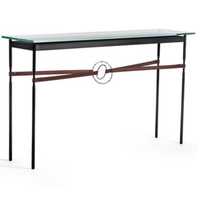 HBF2382417 Hubbardton Forge Equus Glass Top Console Table - C sku HBF2382417