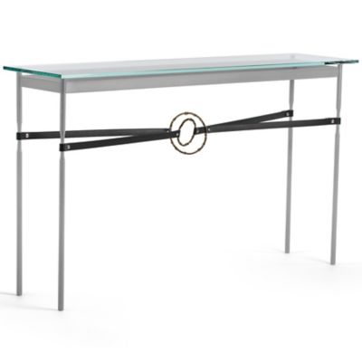 HBF2382614 Hubbardton Forge Equus Glass Top Console Table - C sku HBF2382614