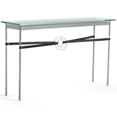 HBF2382629 Hubbardton Forge Equus Glass Top Console Table - C sku HBF2382629