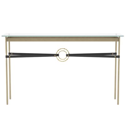 Hubbardton Forge Equus Glass Top Console Table - Color: Clear - 750118-1359