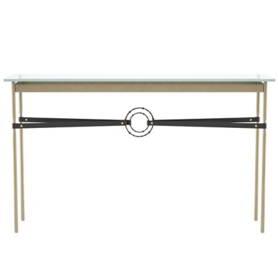 Hubbardton Forge Equus Glass Top Console Table - Color: Clear - 750118-1386