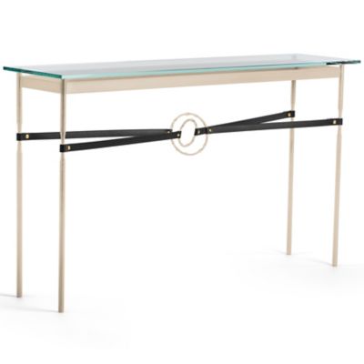 Hubbardton Forge Equus Glass Top Console Table - Color: Clear - 750118-1266