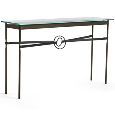 Hubbardton Forge Equus Glass Top Console Table - Color: Clear - 750118-1308