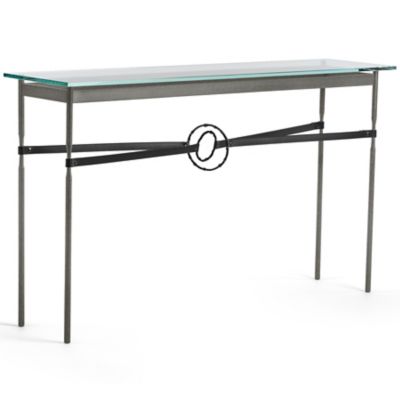 Hubbardton Forge Equus Glass Top Console Table - Color: Clear - 750118-1164