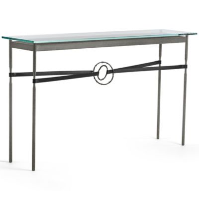 Hubbardton Forge Equus Glass Top Console Table - Color: Clear - 750118-1158