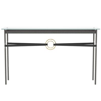 Hubbardton Forge Equus Glass Top Console Table - Color: Clear - 750118-1353