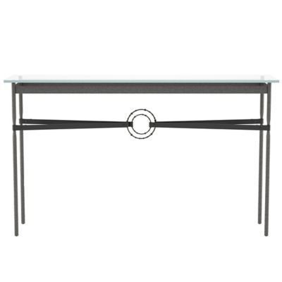 HBF2382518 Hubbardton Forge Equus Glass Top Console Table - C sku HBF2382518