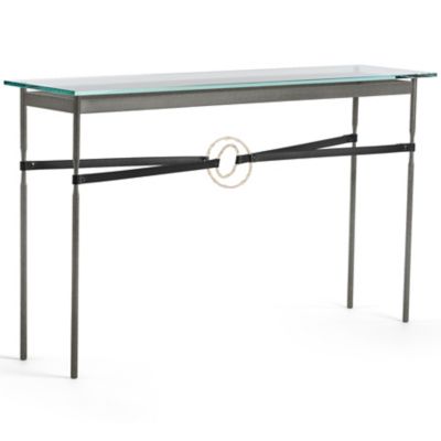 Hubbardton Forge Equus Glass Top Console Table - Color: Clear - 750118-1176