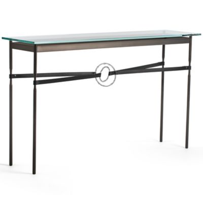 HBF2382473 Hubbardton Forge Equus Glass Top Console Table - C sku HBF2382473