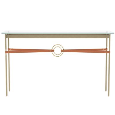 Hubbardton Forge Equus Glass Top Console Table - Color: Clear - 750118-1358