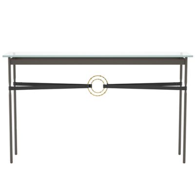 Hubbardton Forge Equus Glass Top Console Table - Color: Clear - 750118-1347