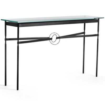 HBF2382419 Hubbardton Forge Equus Glass Top Console Table - C sku HBF2382419