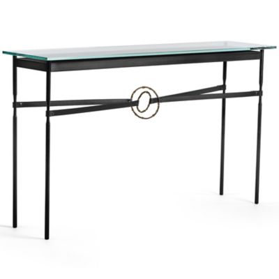 Hubbardton Forge Equus Glass Top Console Table - Color: Clear - 750118-1125