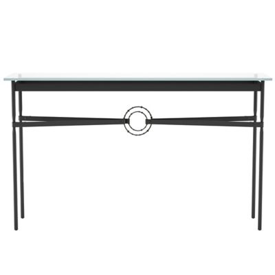 HBF2382410 Hubbardton Forge Equus Glass Top Console Table - C sku HBF2382410