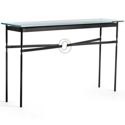 HBF2382413 Hubbardton Forge Equus Glass Top Console Table - C sku HBF2382413