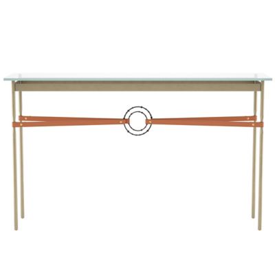 HBF2382574 Hubbardton Forge Equus Glass Top Console Table - C sku HBF2382574