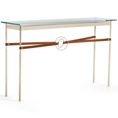 Hubbardton Forge Equus Glass Top Console Table - Color: Clear - 750118-1265