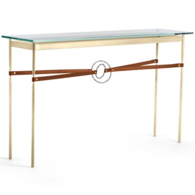 HBF2382502 Hubbardton Forge Equus Glass Top Console Table - C sku HBF2382502