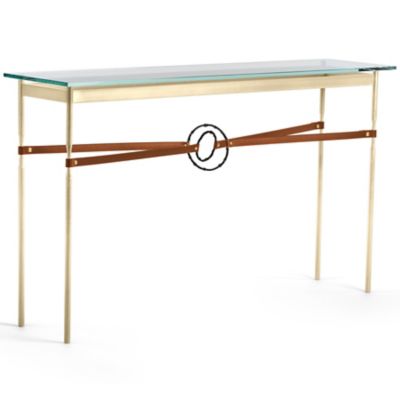 Hubbardton Forge Equus Glass Top Console Table - Color: Clear - 750118-1328