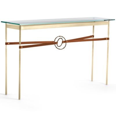 Hubbardton Forge Equus Glass Top Console Table - Color: Clear - 750118-1322