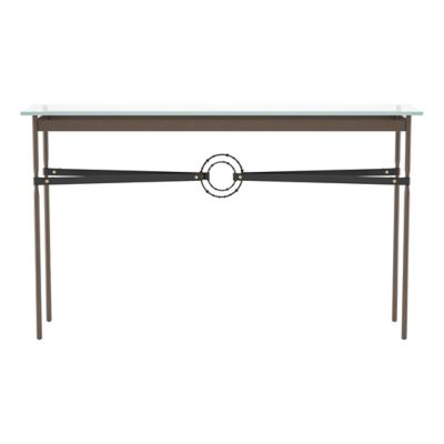 Hubbardton Forge Equus Glass Top Console Table - Color: Clear - 750118-1044