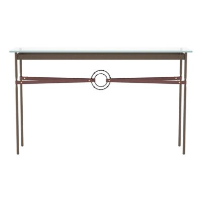 HBF2382423 Hubbardton Forge Equus Glass Top Console Table - C sku HBF2382423