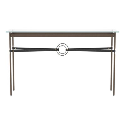 Hubbardton Forge Equus Glass Top Console Table - Color: Clear - 750118-1047