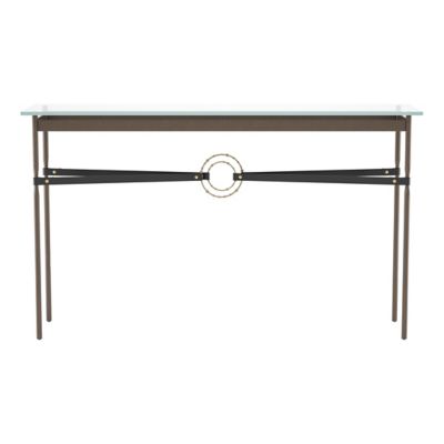 Hubbardton Forge Equus Glass Top Console Table - Color: Clear - 750118-1056